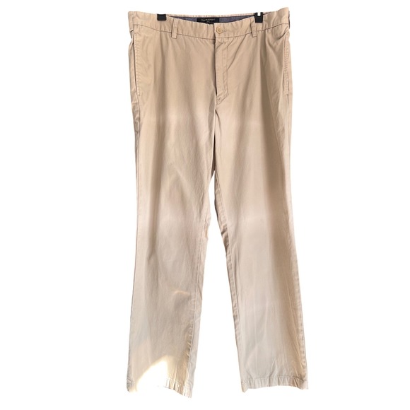 Banana Republic Other - Banana Republic Gavin Straight Fit Chinos Mens 38x32 Khaki Tan 100% Cotton Pants